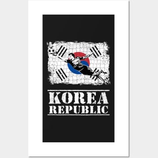 Korea Republic Soccer Supporter Goalkeeper Shirt Posters and Art